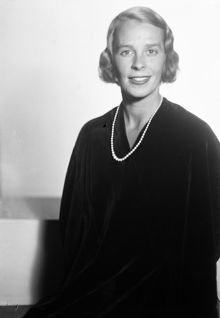 Porträtt av Eva Dickson