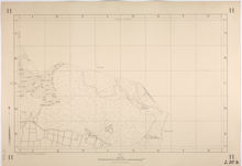1924 års karta över Brännkyrka del 11 (Skarpnäck och Bagarmossen)