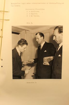 Rekonstruktion av mordet på Italiens ambassadör den 25 december 1947