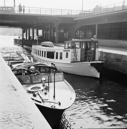 Slussning i Karl Johanslussen