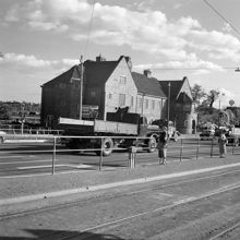 Liljeholmens station före rivningen 1959