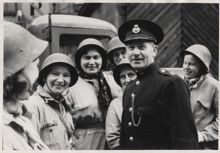 Kamratföreningen Röde Hanen, Civilförsvarsövning 1953