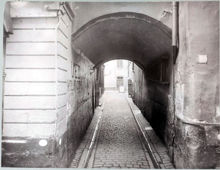 Skeppar Olovs gränd från Köpmangatan