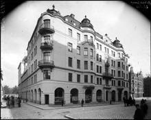 Hörnet av Kungsgatan 2 och Norrlandsgatan 28