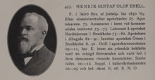 Henrik Gustaf Olof Enell. Ledamot av stadsfullmäktige 1900-1912