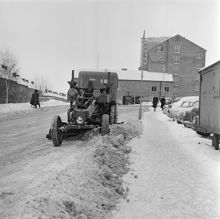 Renhållningen vid Körsbärsvägen