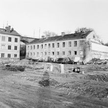 Tantogatan 43 från söder. F.d. Tanto Sockerbruk som lades ner 1956. Nu Tantogatan 73, kv. Kulltorp