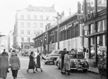 Hötorgshallens norra fasad mot Hötorget