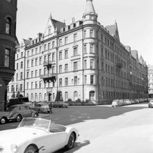 Hörnet av Torstenssonsgatan 3 t.v. och Riddargatan 64