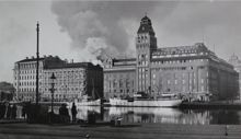 Eldsvåda vid Svenska Teatern, Blasieholmen