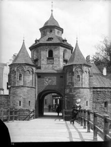 Stockholmsutställningen 1897. Gamla Stockholm, Norreport