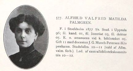 Valfrid Palmgren. Ledamot av Stadsfullmäktige 1910-1911