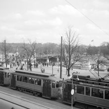 Strandvägen med utsikt mot Djurgårdsbron