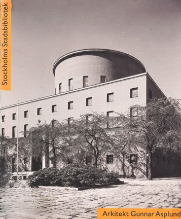 Omslagsbild Arkitekt Gunnar Asplund Stockholms stadsbibliotek