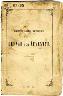 Johanna Lovisa Åkerbergs lefnad och äfventyr