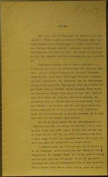 Engelska förkämpar för kvinnlig rösträtt talar i Stockholm - polisrapport 1913
