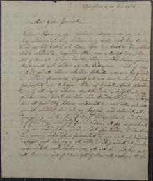 Sophie Myhrman om livet på Rosenvik - brev 20-21 juli 1826