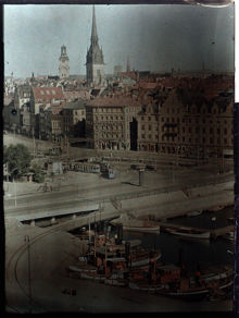 Utsikt över Franska bukten mot Gamla Stan