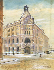 Kv. Rosenbad, hörnet Drottninggatan - Fredsgatan