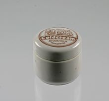 Burk för coldcream