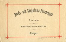 Stockholms fredsförening 