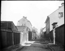 Bryggargatan österut från Klara sjö