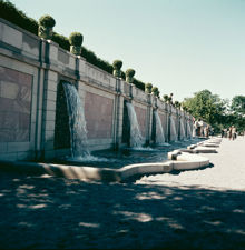 Fontäner i Drottningholmsparken