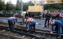 Banarbete i tunnelbanan