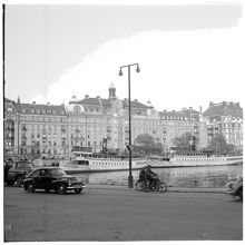 Från Nybrokajen mot Strandvägen
