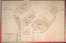 Situationsplan över Järngraven 1867