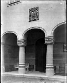 Waldemarsuddes huvudentré 1905-1947