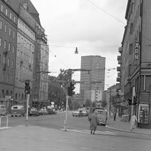Torsgatan söderut från Sankt Eriksplan mot Bonnierhuset