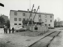 Värtahamnen: Nya vänthallen för hamnarbetarna
