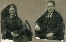 Kungholms baptistförsamling 1870-1985, Pastor Lundin med hustru
