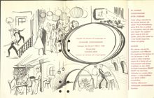 Inbjudan till invigning av renoverad ungdomsgård 1955