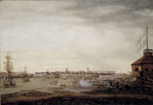 Utsikt från Kastellholmen över Staden