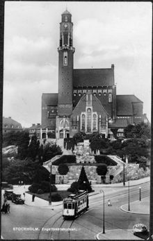 Engelbrektskyrkan mot söder