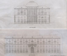 Handelshögskolan i Stockholm – bygglovsritningar från 1925