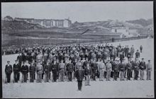 Militärövningar för skolbarn - Norra Real 1896