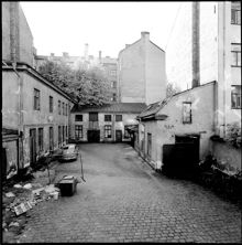 Upplandsgatan 81. Gården