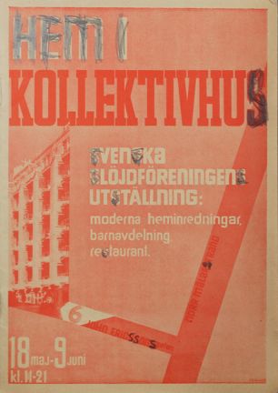 Katalogens framsida med text och bild 