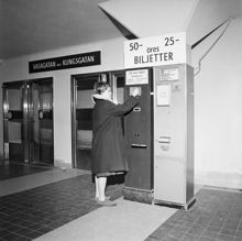 Biljettautomater T.Centralen
