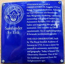 Stockholms Gamla Observatorium, Drottninggatan 120 (Vasastaden 2:98)