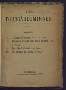 Djurgårdsminnen