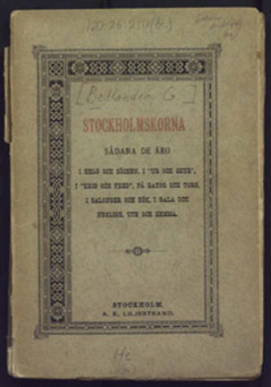 Omslagsbild Stockholmskorna