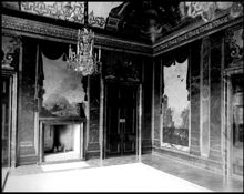 Interiör från Tessinska palatset. Överståthållarhuset, Slottsbacken 4