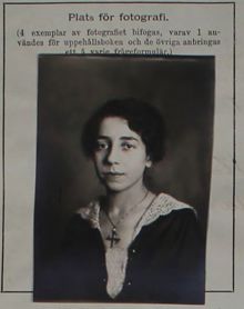 Ella Paraianu - ansökan om uppehållsbok