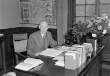 Porträtt av borgmästare Gustav Bång