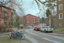 Kärrtorp, Vikstensvägen söderut