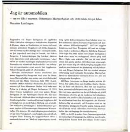 Första textsidan av en publicerad artikel med rubrik och brödtext.